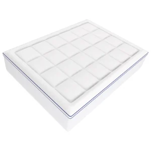 SucceBuy Mattress Topper Queen Size 3 in/4 in Thickness Memory Foam&Fiber Fill Ergonomically Designed for Pressure Relief